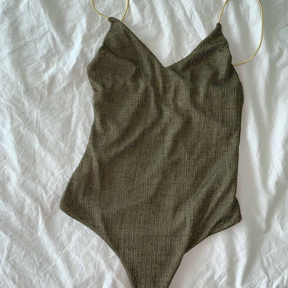 Green bodysuit